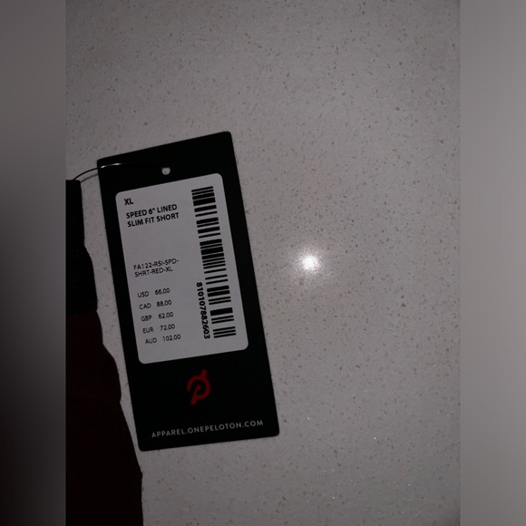 Peloton Men’s Speed 6” Lined Slim Fit Short - Picture 3 of 4